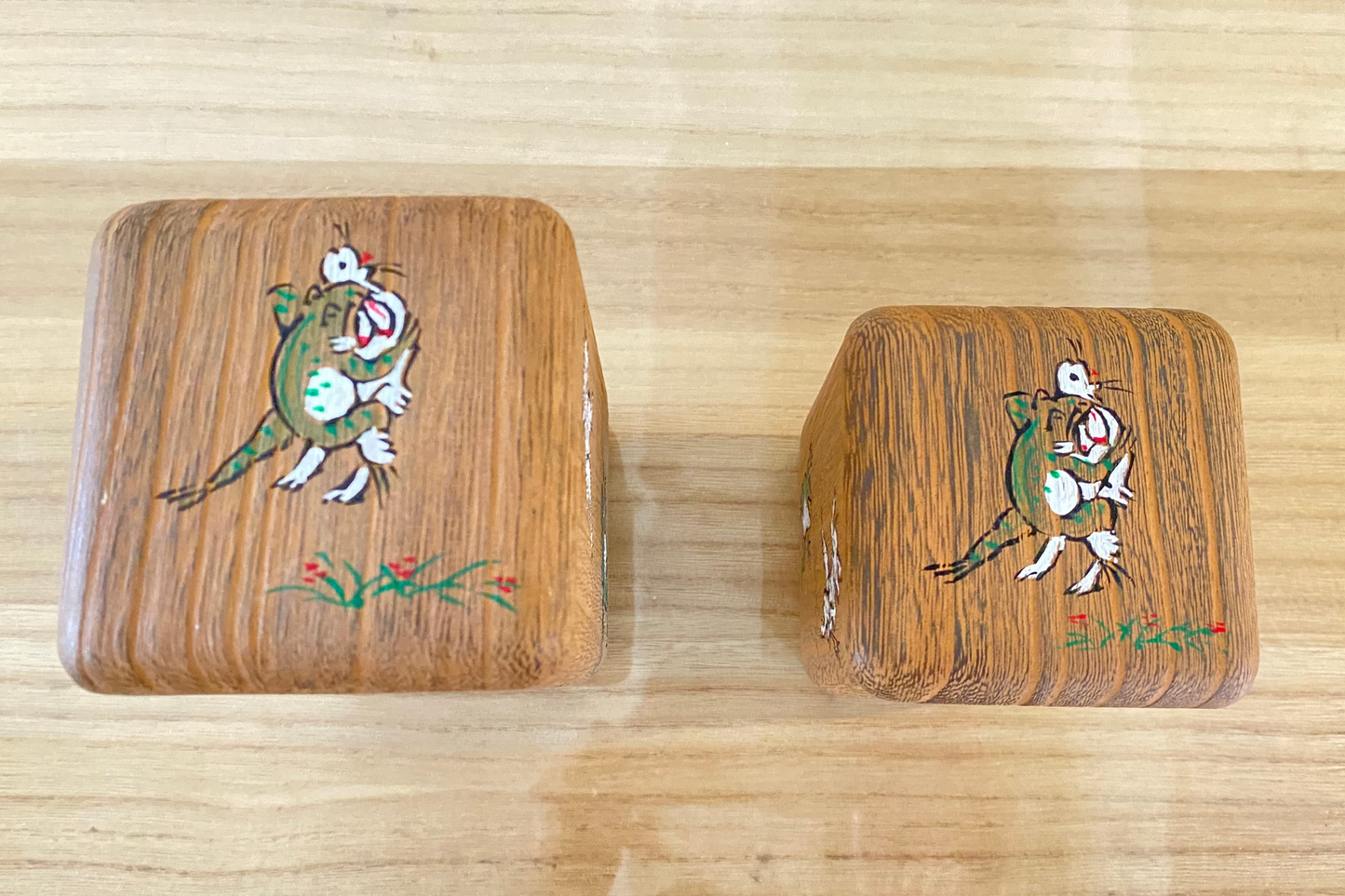 茶筒（鳥獣戯画）