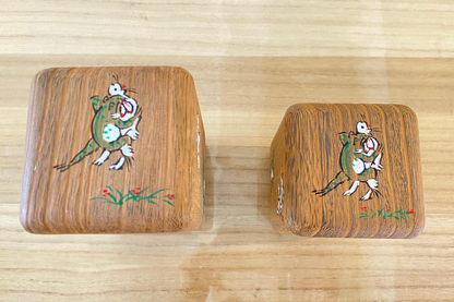 茶筒（鳥獣戯画）
