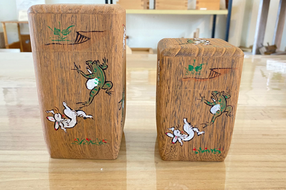 茶筒（鳥獣戯画）