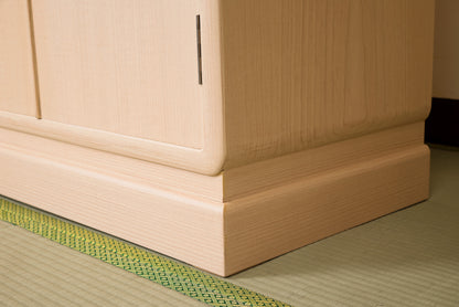 総桐帯用たんす　総扉タイプ　伝統工芸士三本和好作