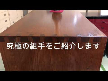 総桐整理箪笥　仙　伝統工芸士三本和好作
